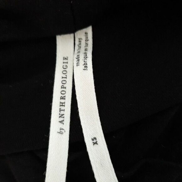 ANTHROPOLOGIE NWOT Kesia Faux Wrap Drape Surplice Satin Sleeve Top Sz XS - Picture 10 of 15